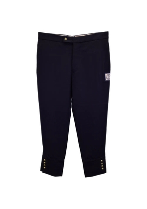 Moncler Vintage snap-button trousers - Blue