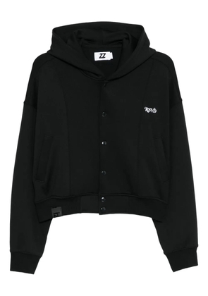 izzue hooded jacket - Black