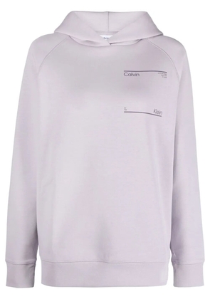 Calvin Klein Future archive graphic hoodie - Purple