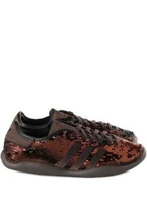 adidas sequin-embellished sneakers - Brown