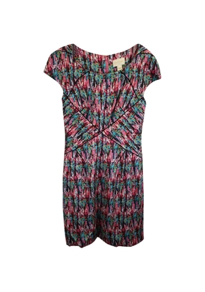 Zac Posen floral-print mini dress - Pink