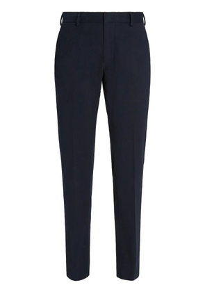 Zegna Winter mid-rise chinos - Blue