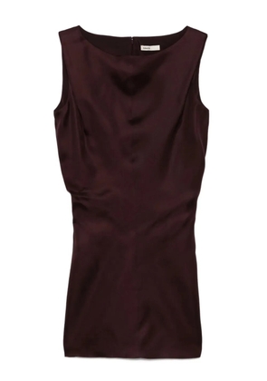 KHAITE Toma mini dress - Red