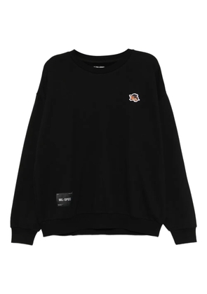 izzue logo-print sweatshirt - Black