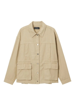 tout a coup double-pocket utility jacket - Neutrals