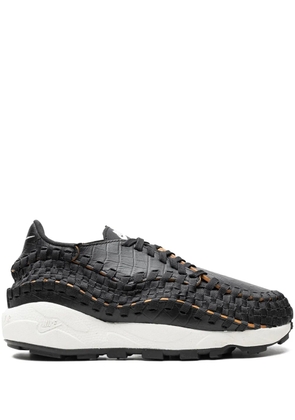 Nike Air Footscape Woven Premium 'Black Croc' sneakers
