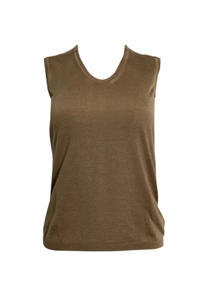 Saint Laurent Pre-Owned knitted top - Brown