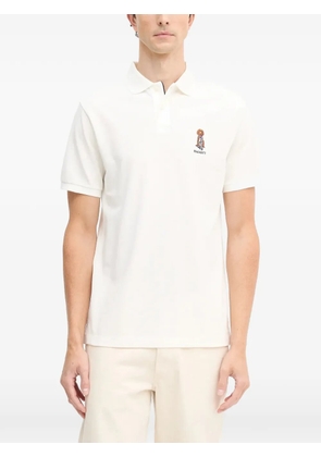 Hackett embroidered-logo polo shirt - White
