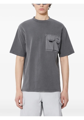 MANASTASH patch-pocket T-shirt - Grey