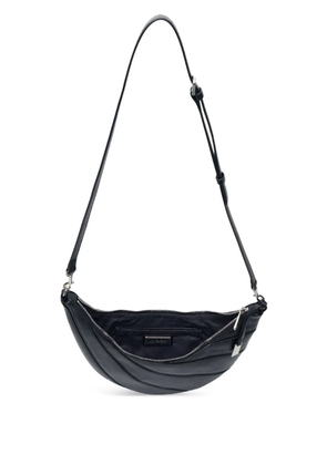 JOY GRYSON pleated crescent shoulder bag - Black
