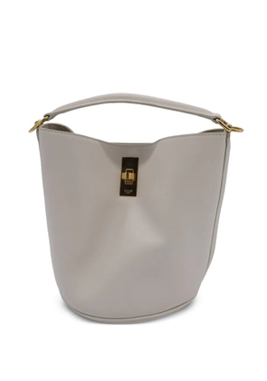 Celine Pre-Owned 2021 16 Teen bucket bag - White