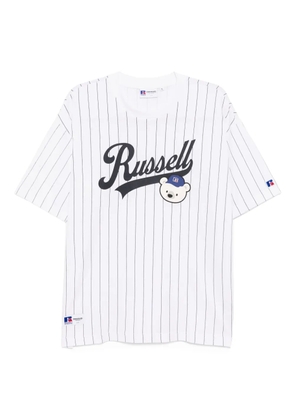 CHOCOOLATE X Russel Athletic printed T-shirt - White