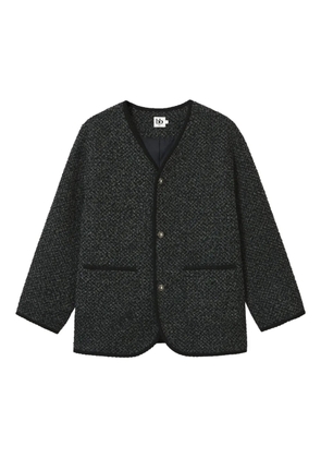 b+ab bouclé buttoned jacket - Grey
