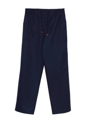 Drôle De Monsieur drawstring pocket trousers - Blue