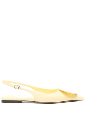 Jacquemus Duelo slingback pumps - Yellow