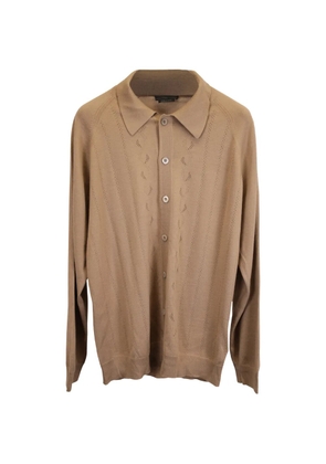 Prada Pre-Owned button-up shirt - Brown