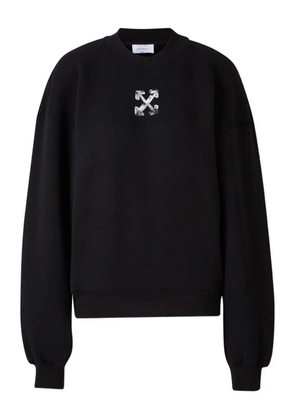 Off-White graphic hooded sweatshirt - Black