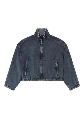 Diesel G-Leam-R1 cropped denim jacket - Black