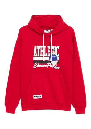 CHOCOOLATE chocoo-pup hoodie - Red