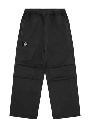 AAPE BY *A BATHING APE® embroidered trousers - Black