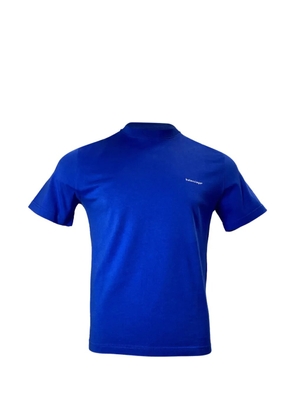 Balenciaga Pre-Owned logo-printed crew-neck T-shirt - Blue