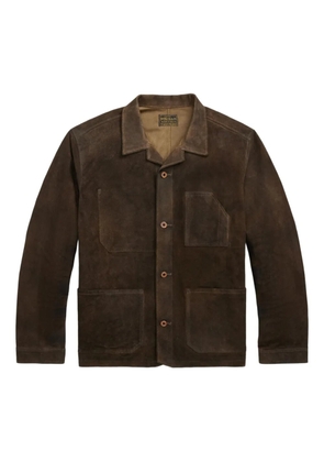 Ralph Lauren RRL suede shirt jacket - Brown