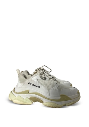 Balenciaga Pre-Owned Triple S layered sneakers - White
