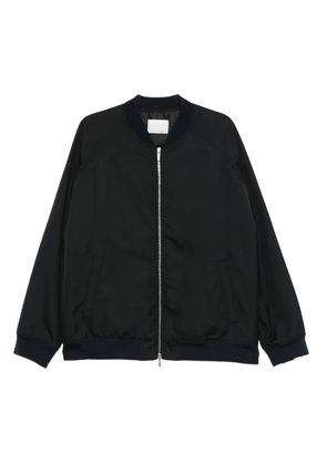 Nine In The Morning zip-up bomber jacket - Black