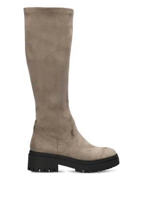 MEXX lug-sole tall boots - Neutrals