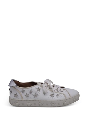 Aquazzura Cosmic Star-Stud sneakers - White