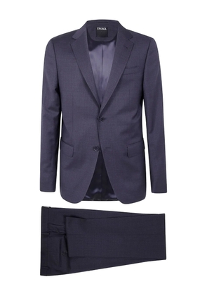 Zegna wool suit - Black