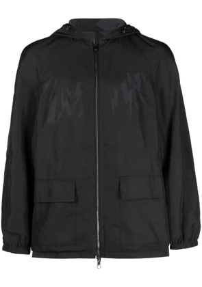 Neil Barrett Camouflage reversible bomber jacket - Black