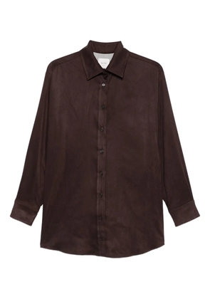 Alysi button-down shirt - Brown