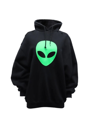 Balenciaga Pre-Owned graphic-print hoodie - Black