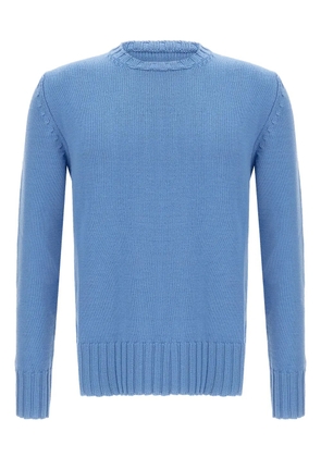 Customer Lovers crew-neck wool sweater - Blue