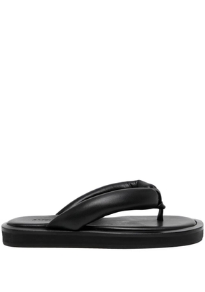 AMBUSH padded-strap flip flops - Black