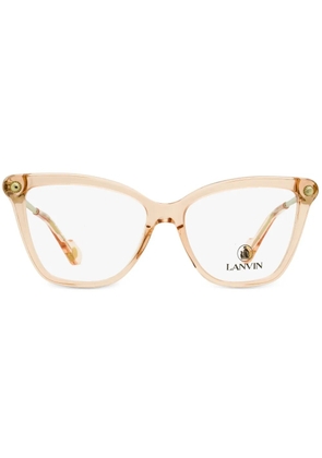 Lanvin butterfly-frame glasses - Pink