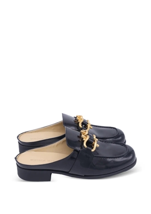 Bottega Veneta Pre-Owned Monsieur chain-detail mules - Black