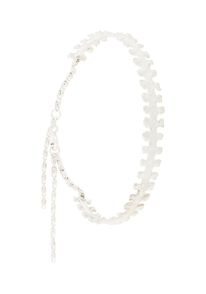 Wouters & Hendrix My Favourite notched cast ribbon bracelet - Metallic