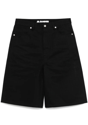 Jil Sander denim shorts - Black