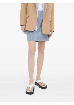 Gestuz pinstripe mini skirt - Blue