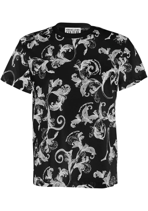 Versace Jeans Couture all over graphic t-shirt - Black