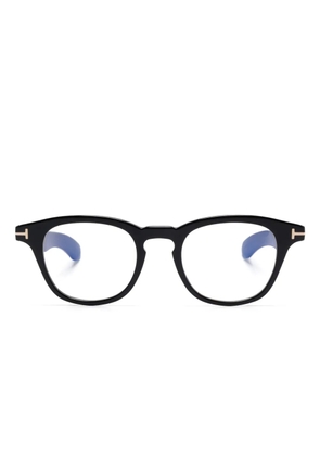 TOM FORD Eyewear geometric-frame glasses - Black