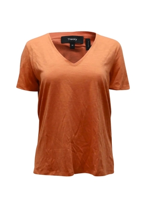 Theory V-neck T-shirt - Orange