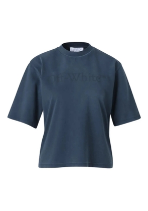 Off-White logo-print T-shirt - Blue