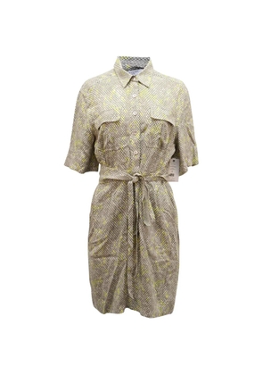 Equipment snake-print shirt dress - Neutrals