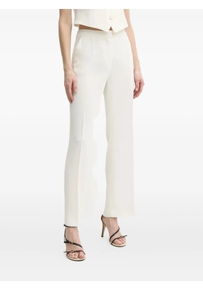 LUISA SPAGNOLI pressed-crease trousers - Neutrals