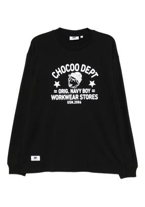 CHOCOOLATE graphic-print T-shirt - Black