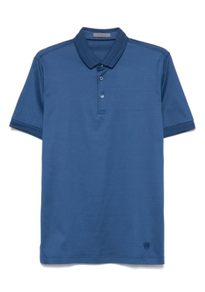 Corneliani jersey polo shirt - Blue