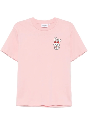 CHOCOOLATE graphic-print T-shirt - Pink